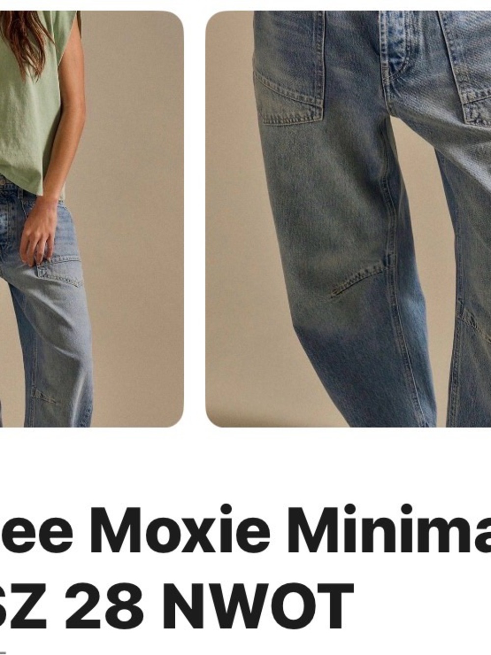 Free People Boyfriend Jeans in Light Blue Washed Denim    Moxie Minimalist